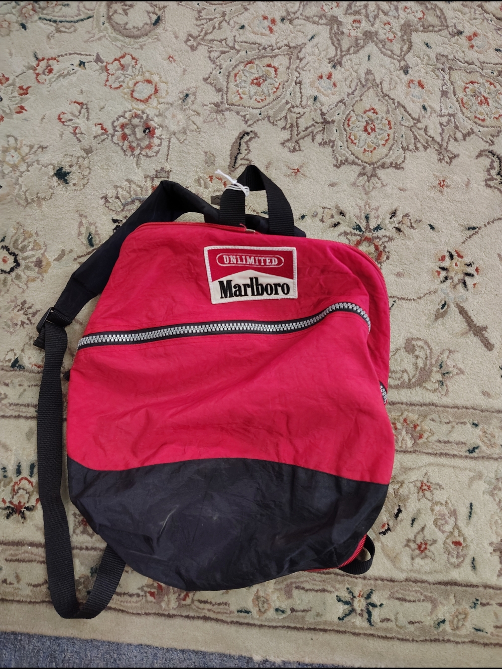 Marlboro Red and Black Casual Daypack